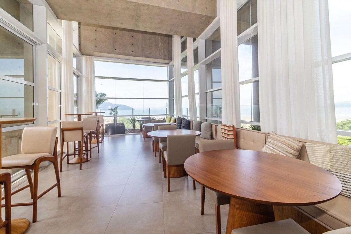 Studio Moderno Em Condominio De Luxo Pe Na Areia Сантос Экстерьер фото