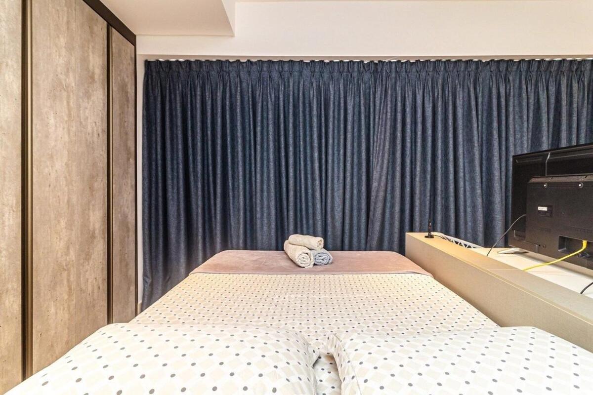 Studio Moderno Em Condominio De Luxo Pe Na Areia Сантос Экстерьер фото