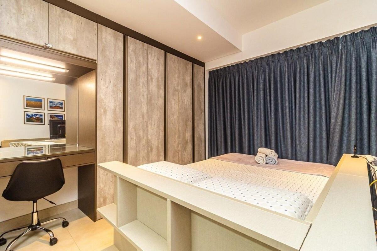 Studio Moderno Em Condominio De Luxo Pe Na Areia Сантос Экстерьер фото